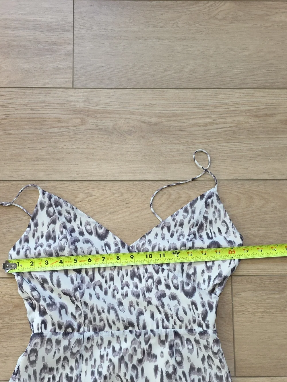 Revolve Superdown Spaghetti Strap Leopard Print Mini Dress